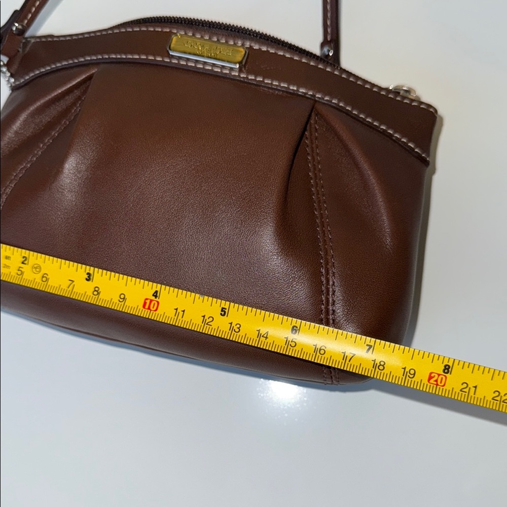 Coach Leather Wristlet  Brown - Picture 9 of 9